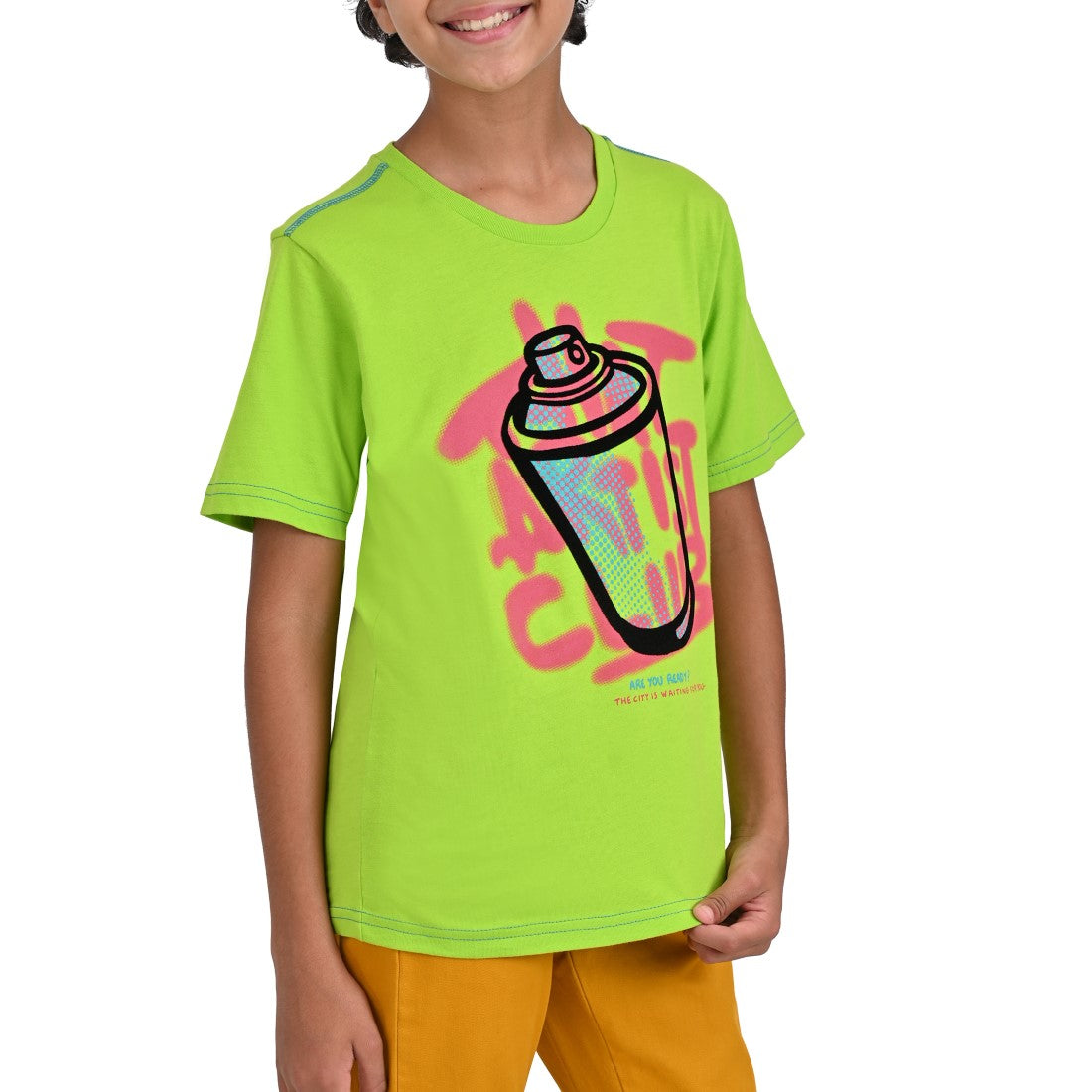 Playera Cuello Redondo Yale Boys Manga Corta 6961