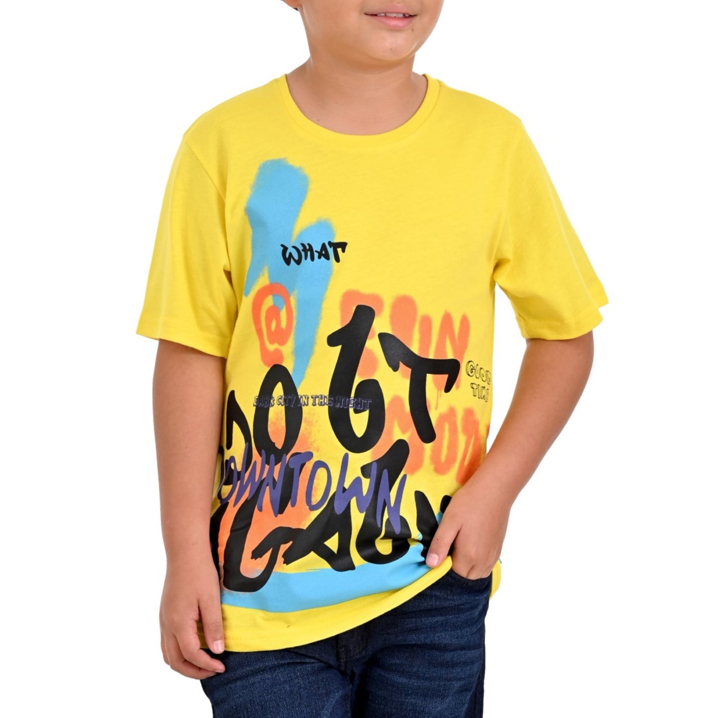 Playera Cuello Redondo Yale Boys Regular Fit 0696 – Yale de México