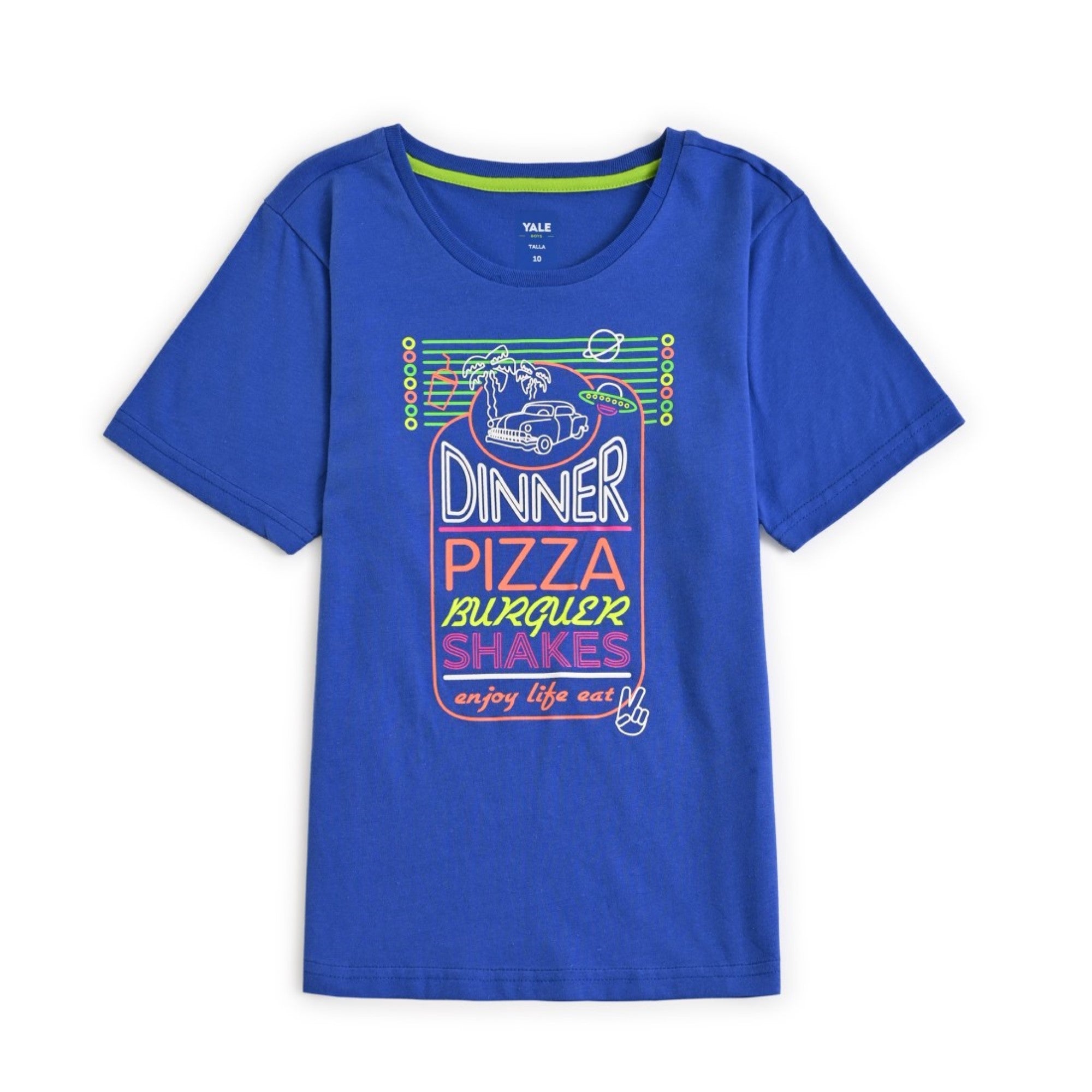 Playera Cuello Redondo Yale Boys Regular Fit 3636