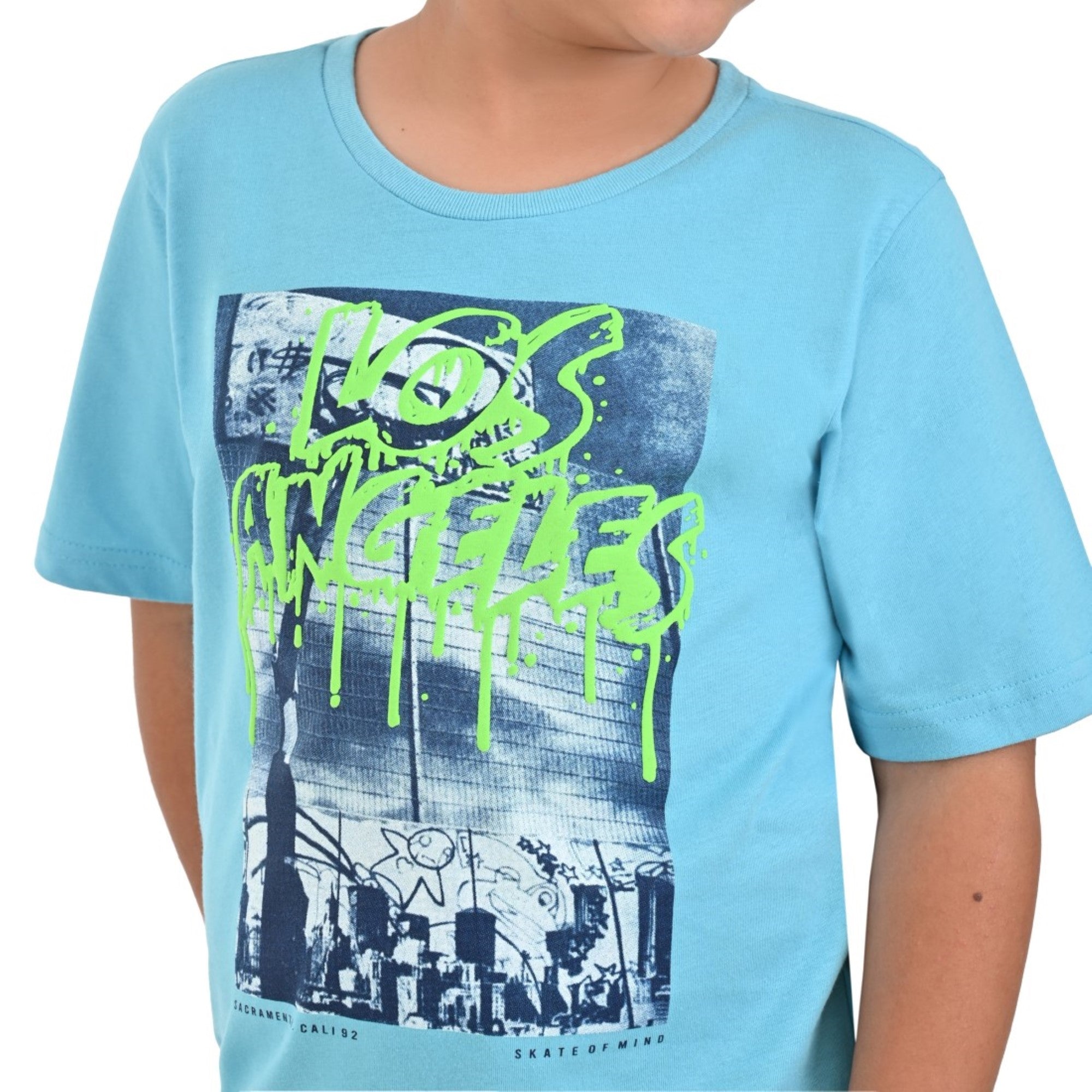 Playera Cuello Redondo Yale Boys Regular Fit 4696