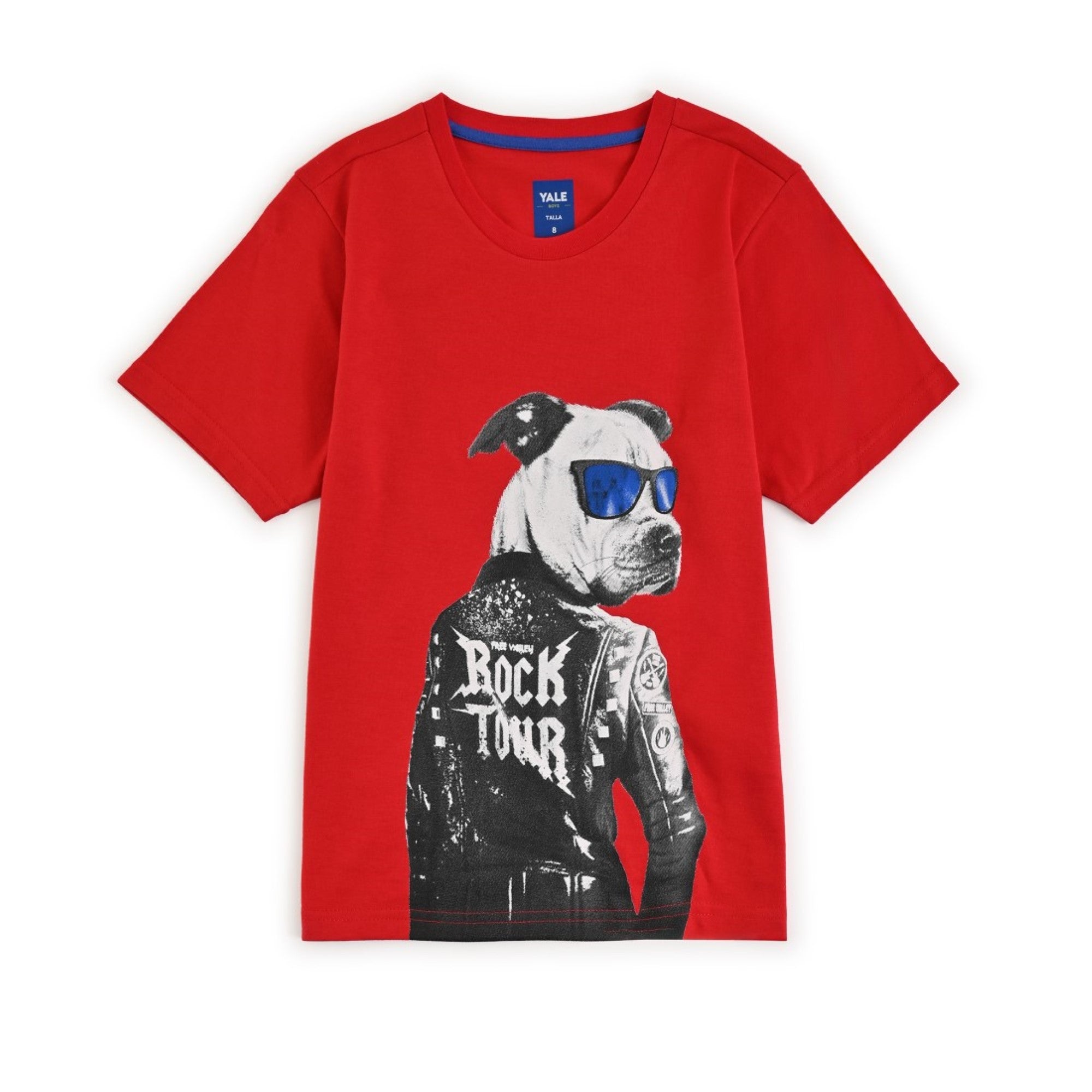 Playera Cuello Redondo Yale Boys Regular Fit 6661