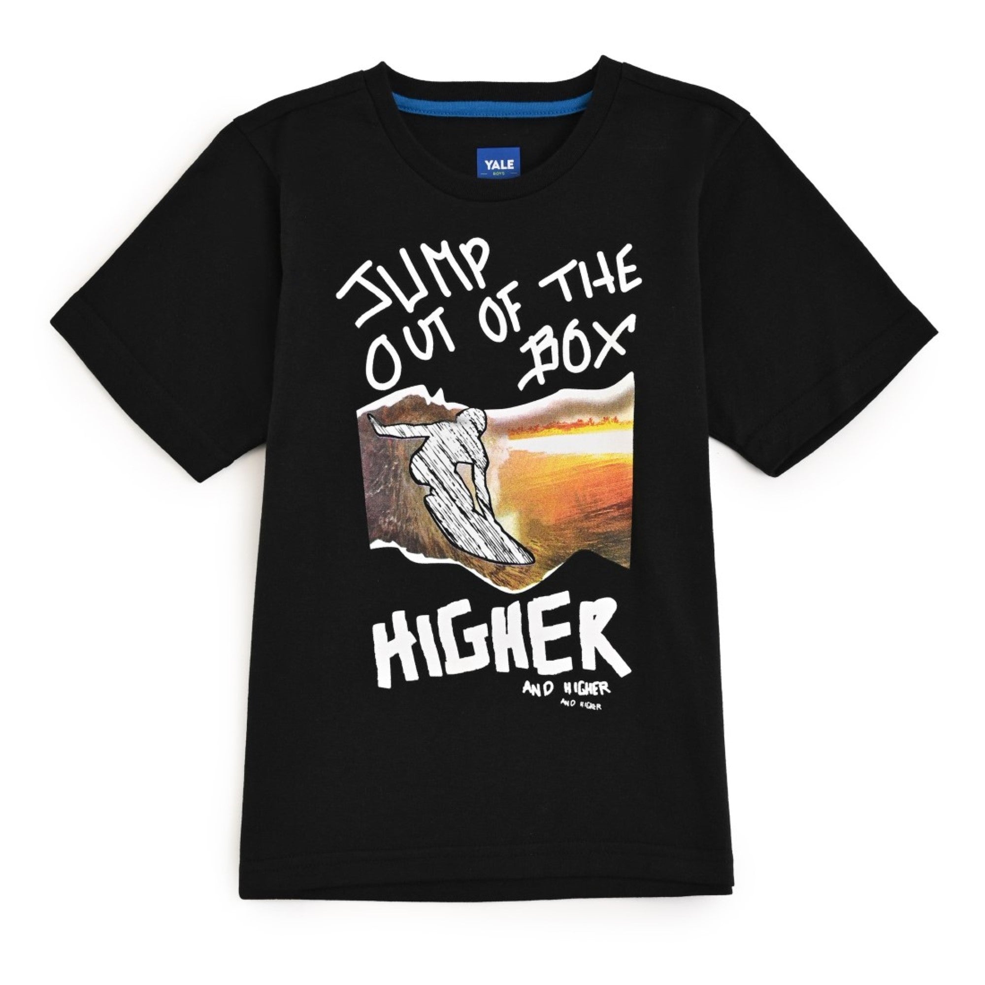 Playera Cuello Redondo Yale Regular Fit 9610