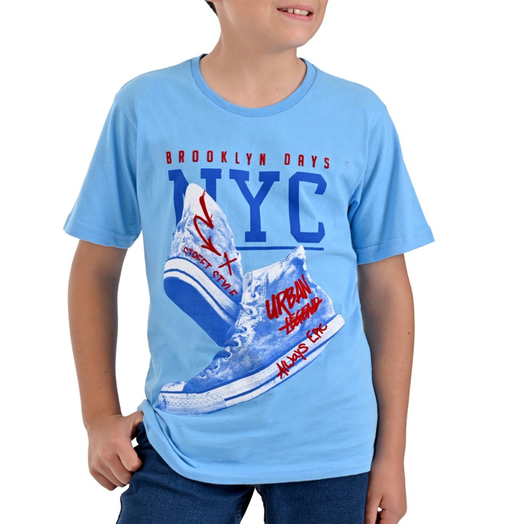 Playera Cuello Redondo Yale Boys Regular Fit 9661