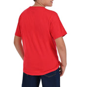 Playera Manga Corta Yale Boys Fit 6961 Rojo