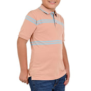 Playera Tipo Polo Yale Boys Regular Fit 7385