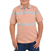 Playera Tipo Polo Yale Boys Regular Fit 7385