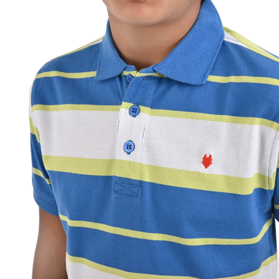 Playera Cuello Polo Yale Boys Manga Corta 7672