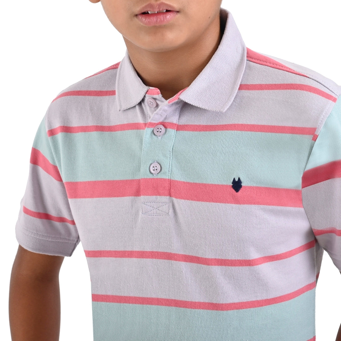 Playera Cuello Polo Yale Boys Manga Corta 7672
