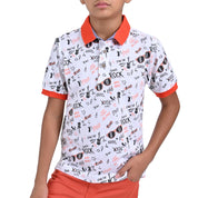 Playera Cuello Polo Yale Boys Manga Corta 7661