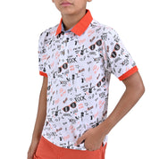 Playera Cuello Polo Yale Boys Manga Corta 7661