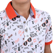 Playera Cuello Polo Yale Boys Manga Corta 7661