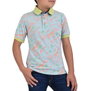 Playera Cuello Polo Yale Boys Manga Corta 7661