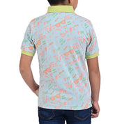 Playera Cuello Polo Yale Boys Manga Corta 7661