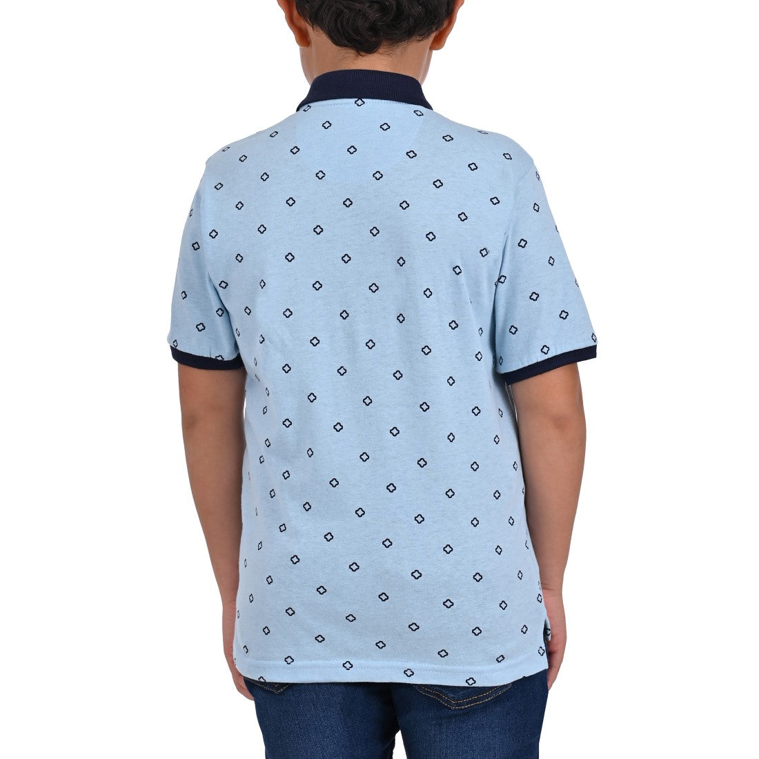 Playera Cuello Polo Yale Boys Manga Corta 1311