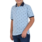 Playera Cuello Polo Yale Boys Manga Corta 1311