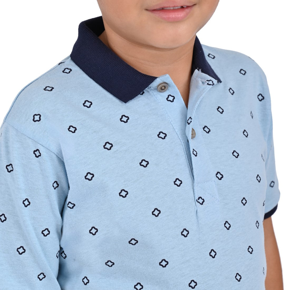 Playera Cuello Polo Yale Boys Manga Corta 1311