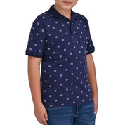 Playera Cuello Polo Yale Boys Manga Corta 1311