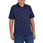 Playera Cuello Polo Yale Boys Manga Corta 1311