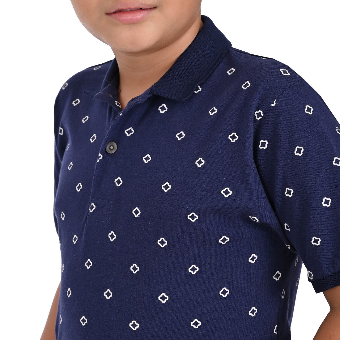 Playera Cuello Polo Yale Boys Manga Corta 1311