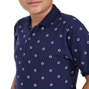 Playera Cuello Polo Yale Boys Manga Corta 1311