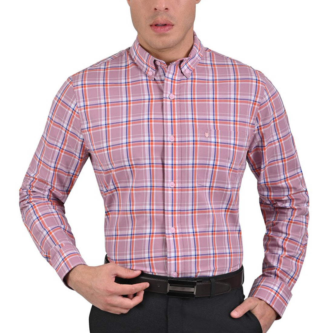 Camisa Yale Manga Larga Regular Fit  2567.