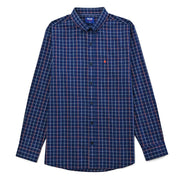 Camisa casual Yale Regular Fit Manga larga 7751 Azul marino