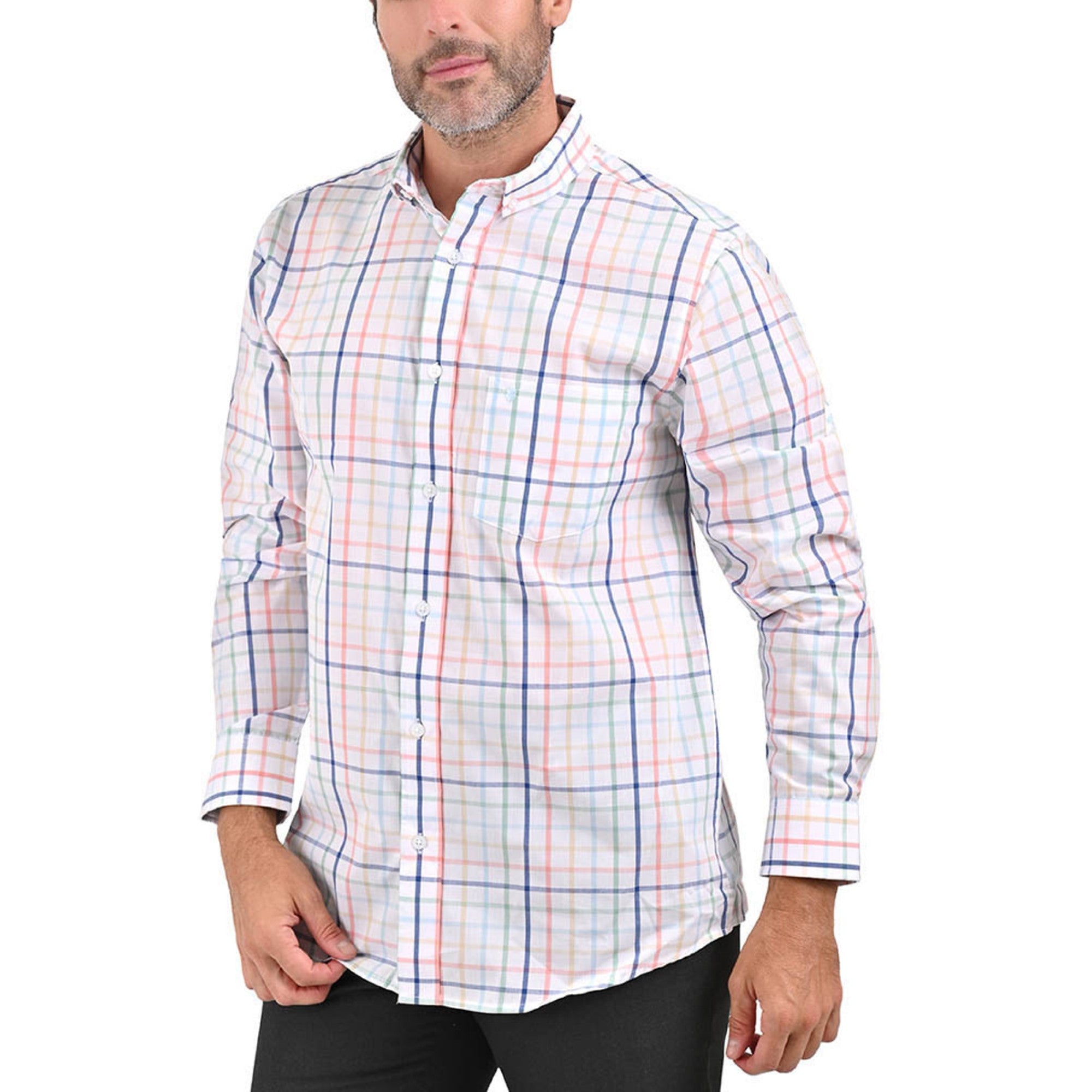 Camisa Yale Regular Fit Manga Larga 3881
