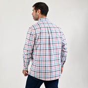 Camisa casual Yale Regular Fit Manga larga 7776 Azul
