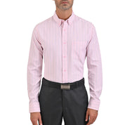 Camisa Yale Regular Fit Manga Larga 2585 Rosa