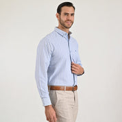 Camisa casual Yale Regular Fit Manga larga 7782 Menta