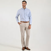 Camisa casual Yale Regular Fit Manga larga 7782 Menta