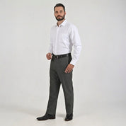 Camisa de vestir Yale Regular Fit Manga larga 7767 Blanco