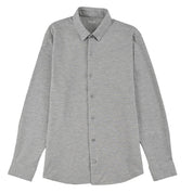 Camisa Yale Para Caballero Manga Larga Regular Fit 8272 Gris Medio