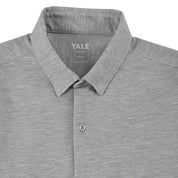 Camisa Yale Para Caballero Manga Larga Regular Fit 8272 Gris Medio