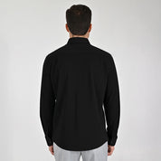 Camisa Yale Para Caballero Manga Larga Regular Fit 8272 Negro
