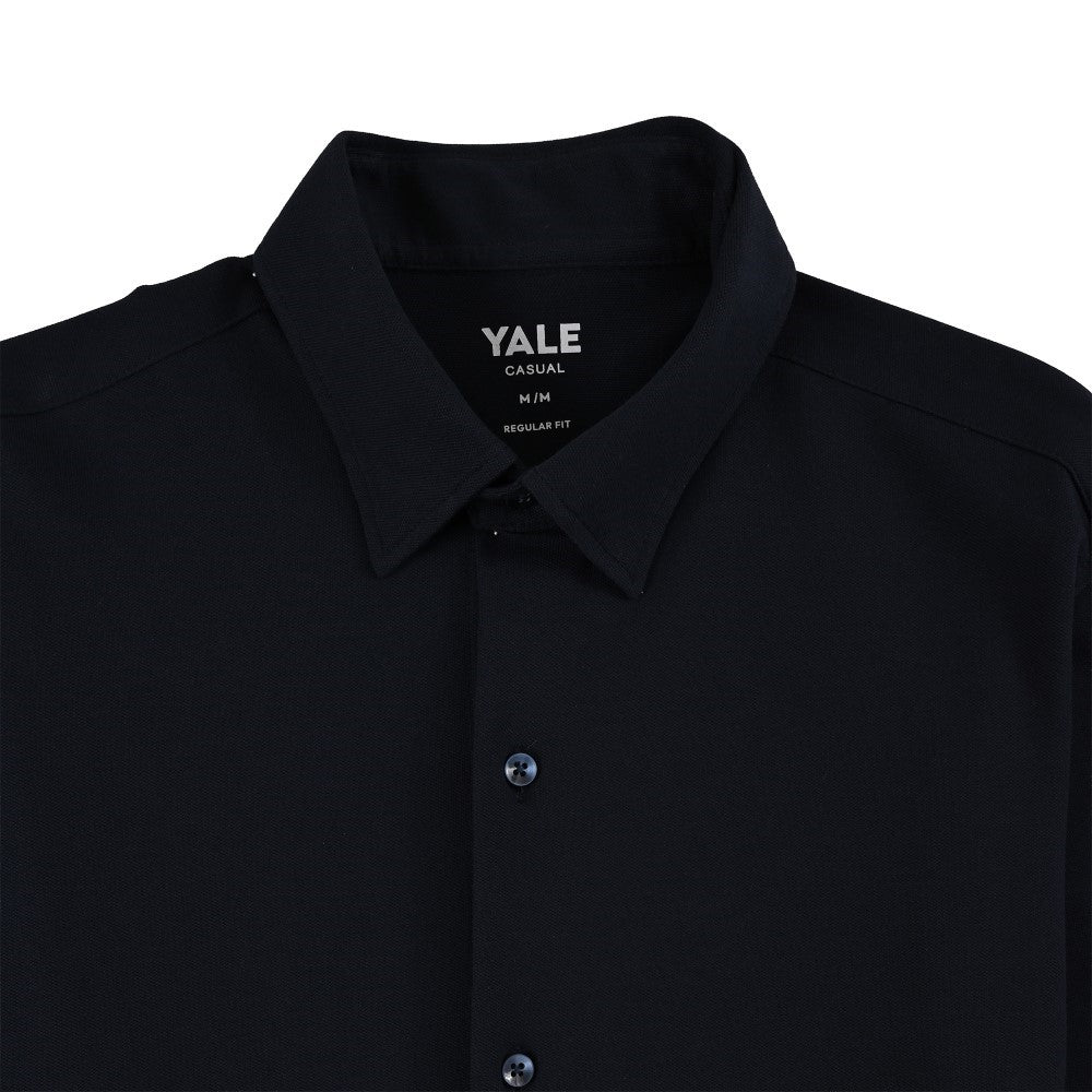 Camisa Yale Para Caballero Manga Larga Regular Fit 8272 Azul Marino