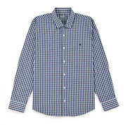 Camisa Yale Para Caballero Manga Larga Regular Fit 1737 Azul