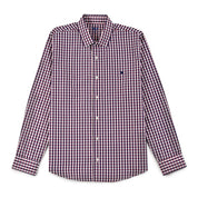 Camisa Yale Para Caballero Manga Larga Regular Fit 1737 Rojo