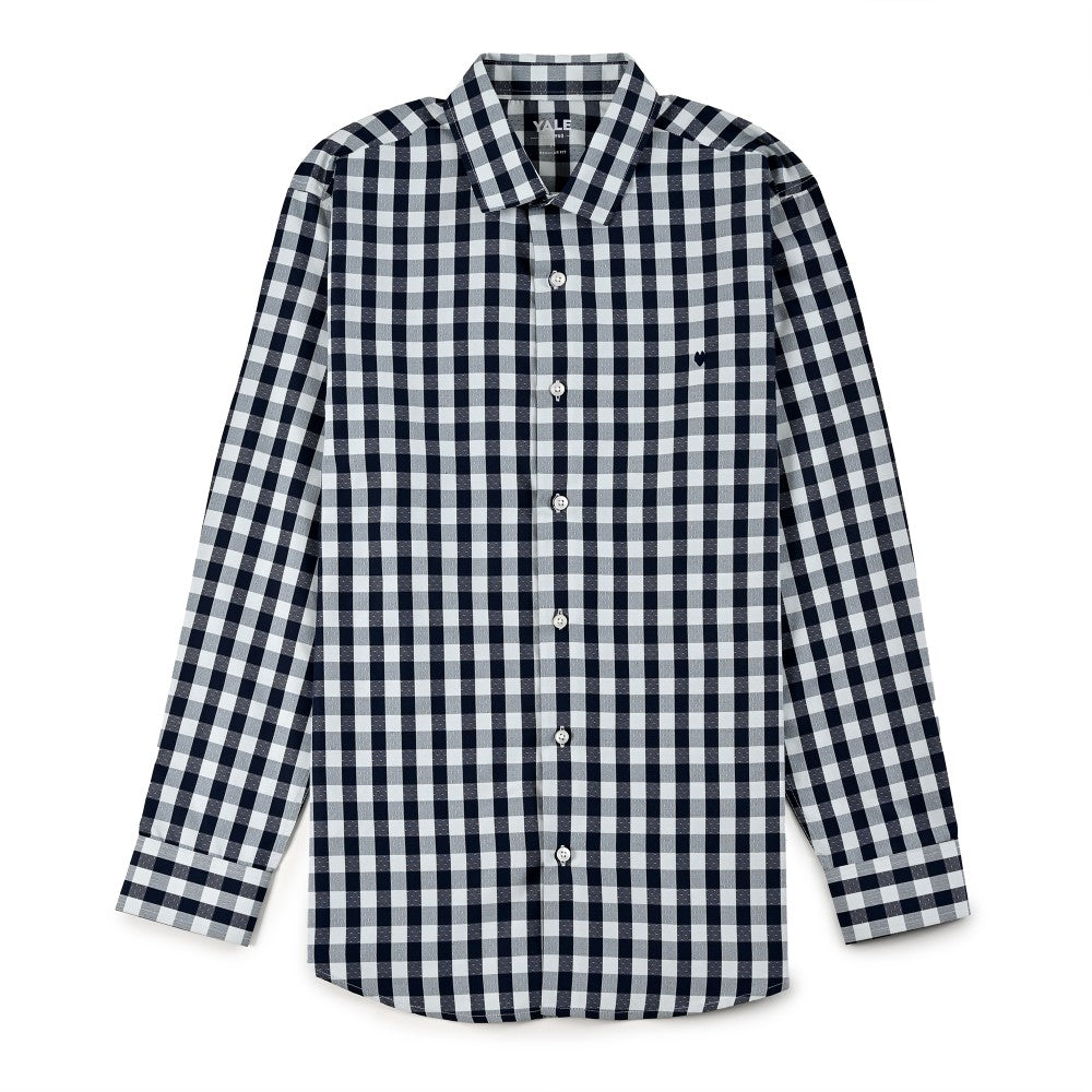 Camisa Yale Para Caballero Manga Larga Regular Fit 2159 Azul