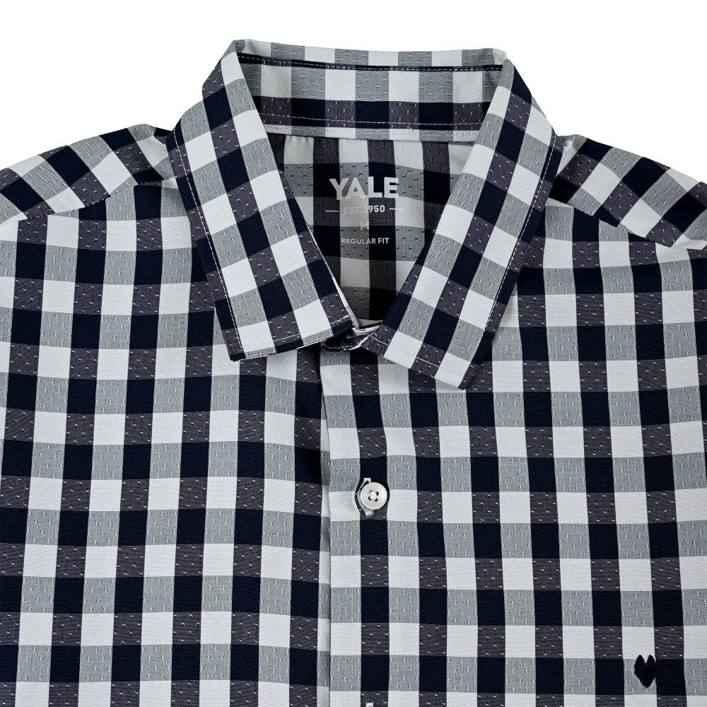Camisa Yale Para Caballero Manga Larga Regular Fit 2159 Azul