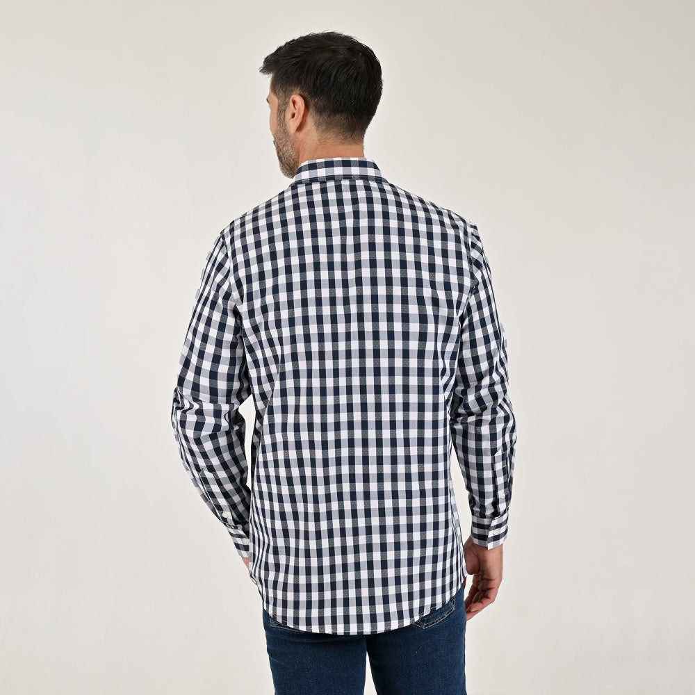 Camisa Yale Para Caballero Manga Larga Regular Fit 2159 Rosa