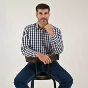 Camisa Yale Para Caballero Manga Larga Regular Fit 2159 Rosa