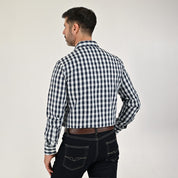 Camisa Yale Para Caballero Manga Larga Regular Fit 2159 Beige Claro