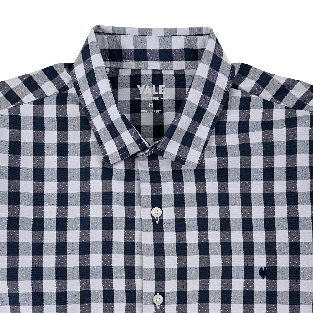 Camisa Yale Para Caballero Manga Larga Regular Fit 2159 Beige Claro