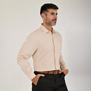 Camisa Yale Para Caballero Manga Larga Regular Fit 2220 Kaki