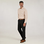Camisa Yale Para Caballero Manga Larga Regular Fit 2220 Kaki