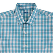 Camisa Yale Para Caballero Manga Larga Regular Fit 2270 Azul turqueza