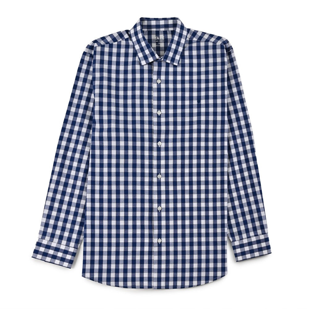 Camisa Yale Para Caballero Manga Larga Regular Fit 2270 Azul Marino