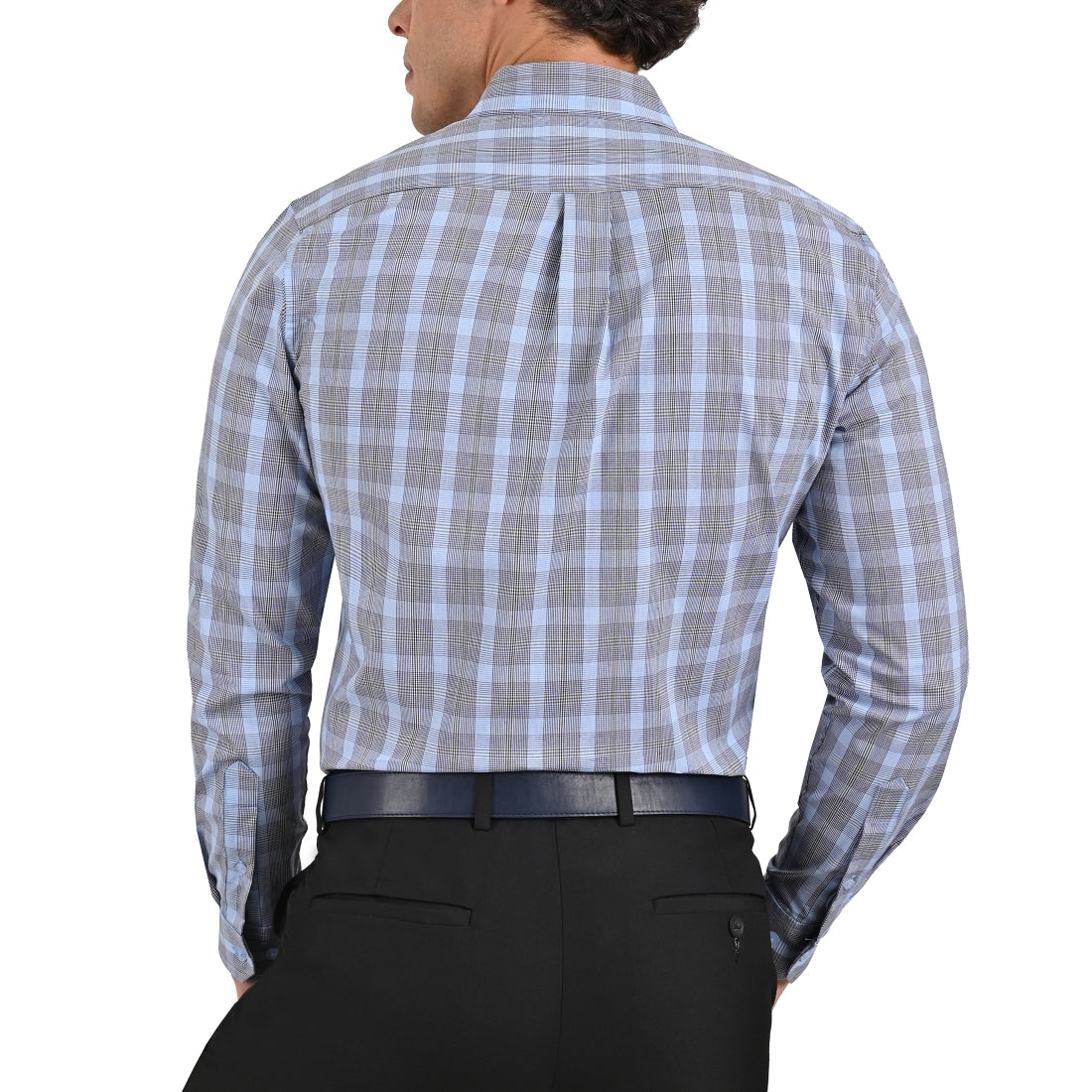 Camisa Yale Manga Larga Slim Fit 2271 Azul Cielo