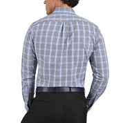 Camisa Yale Manga Larga Slim Fit 2271 Azul Cielo